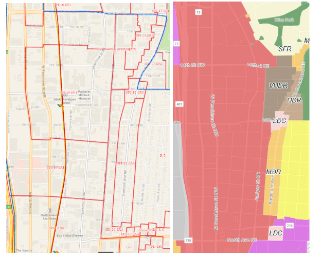 Atlanta Ga Zoning Map 