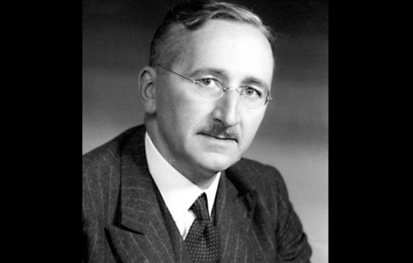 Friedrich Hayek portrait - Wikimedia commons